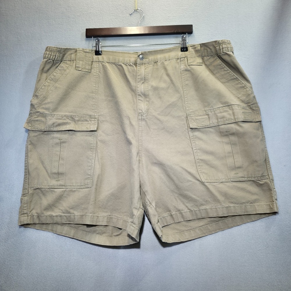 Boulder Creek Trading Company Men's‎ Olive Hiking Cargo Shorts Size 52 Big